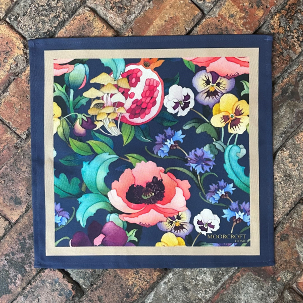 Heritage Botanica (Navy) Napkin - Napkin