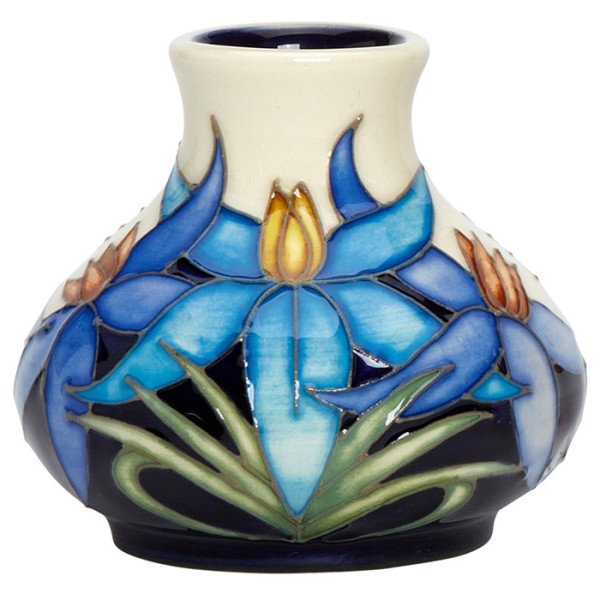 Blue Tinsel - Vase