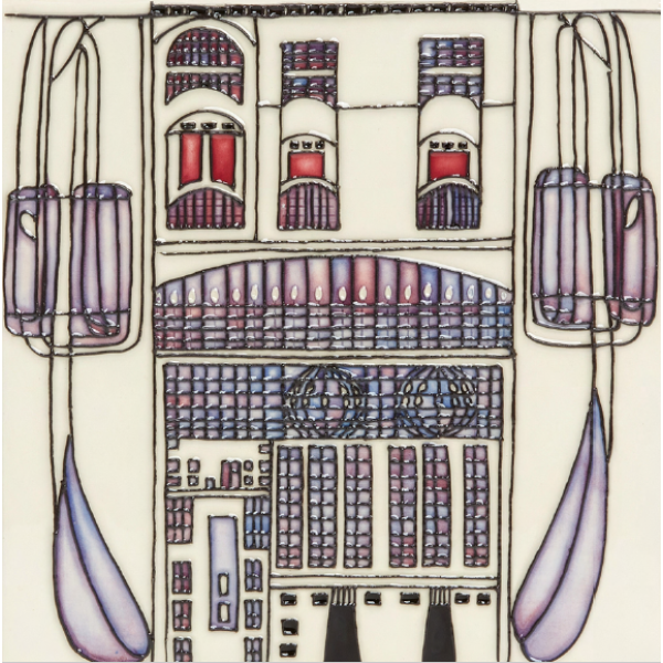 Mackintosh at the Willow - Pack of 5 - Greeting Card