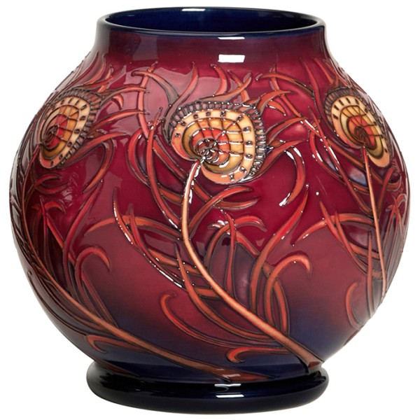 Flambe Feather - Vase