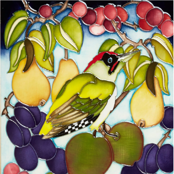 The Fruitful Vale Woodpecker - Greeting Card