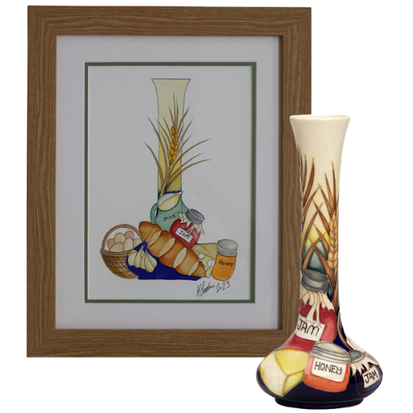Abundance - Vase + Watercolour