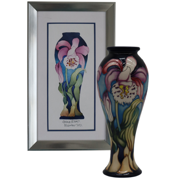 Mother Orchid - Vase + Watercolour