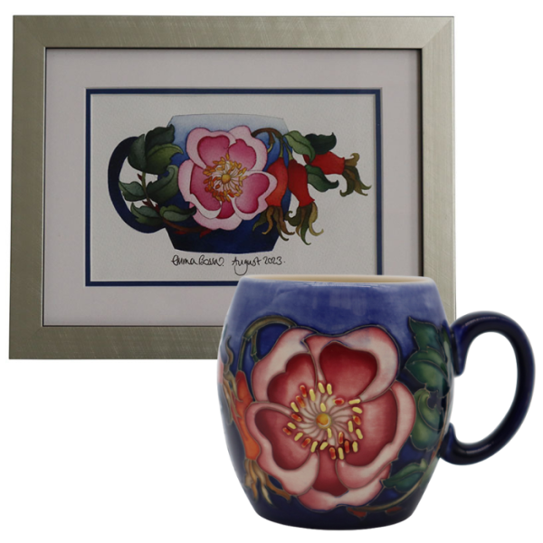 Wild Rose - Mug + Watercolour