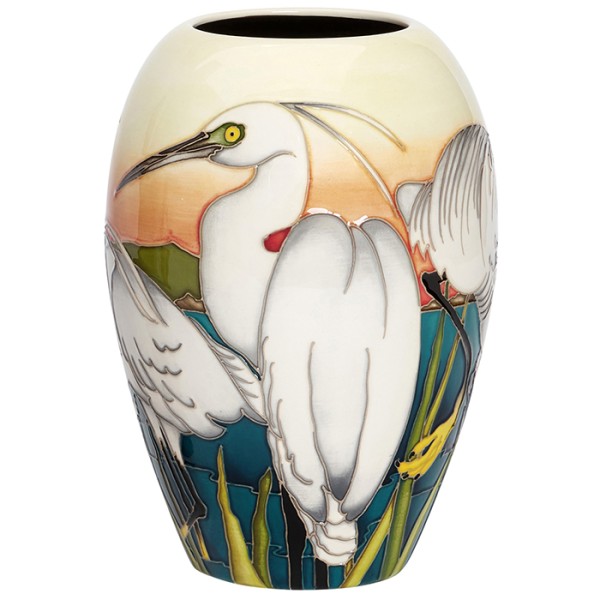 Little Egret - Vase