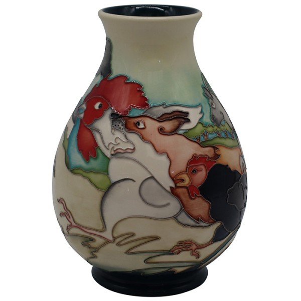 Fox & Rooster 2 - Vase