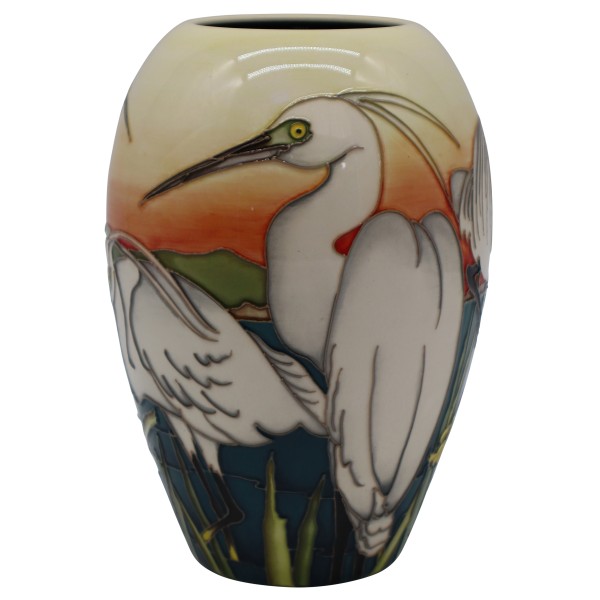 Little Egret - Vase