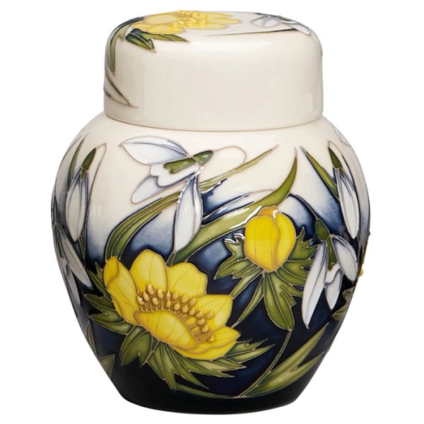 Snowdrop And Winter Aconite - Ginger Jar