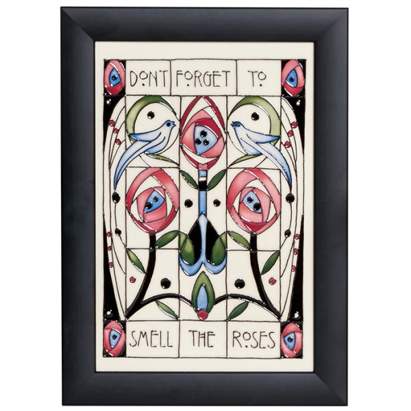 Don't Forget Smell Roses - Plaque