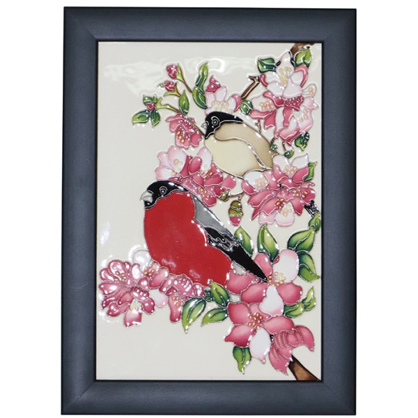 Bullfinches - Plaque