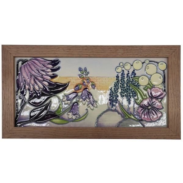 Purple Border - Plaque