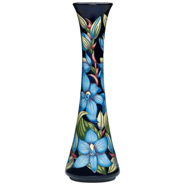 Blue Lady Orchid - Vase