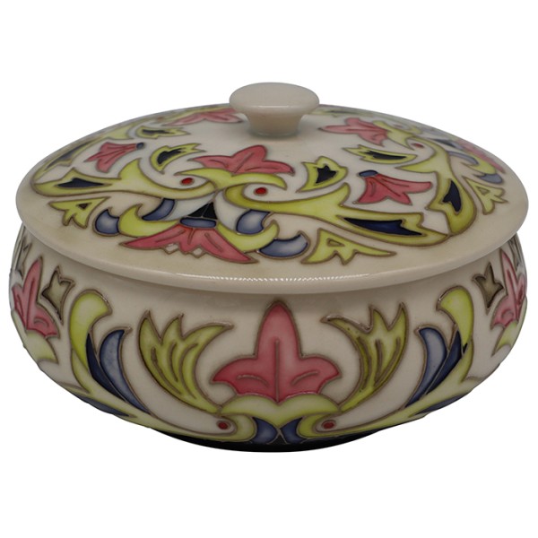 Pink Leaves - Trial - Lidded Box