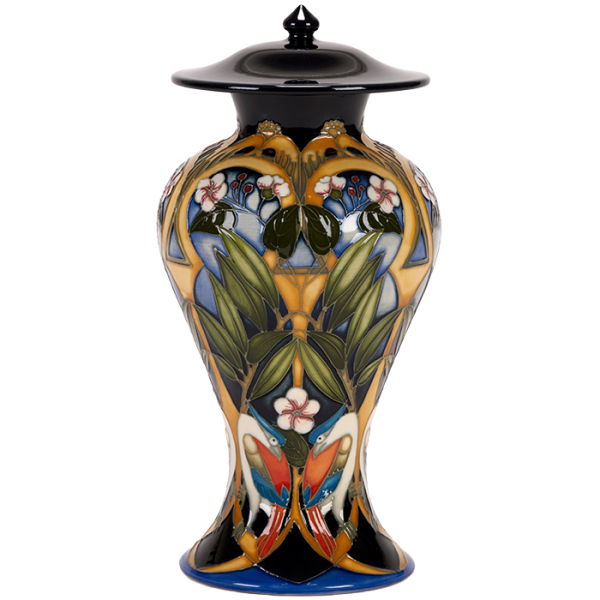 Feng Huang - Lidded vase