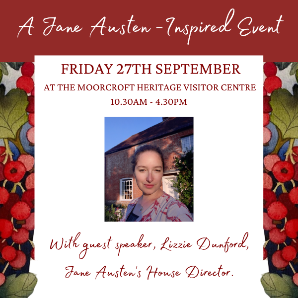 Jane Austen Inspired Event - Friday 27th September - Ticket