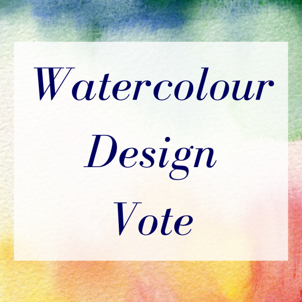 Watercolour Design Vote