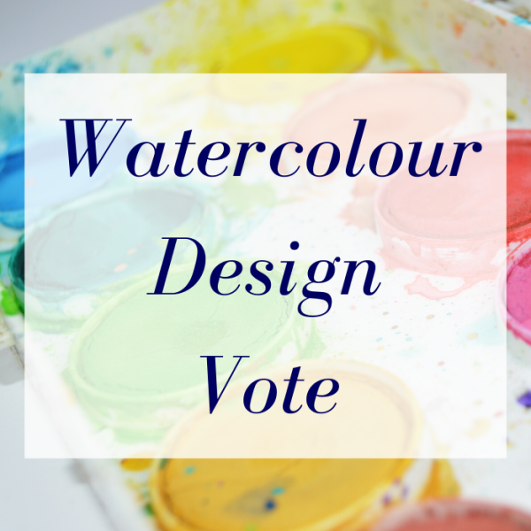 Watercolour Design Vote 3