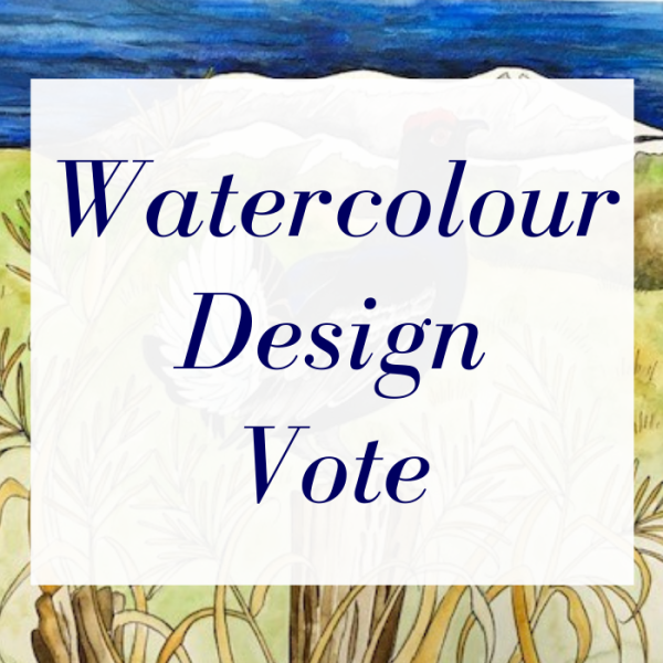 Watercolour Design Vote