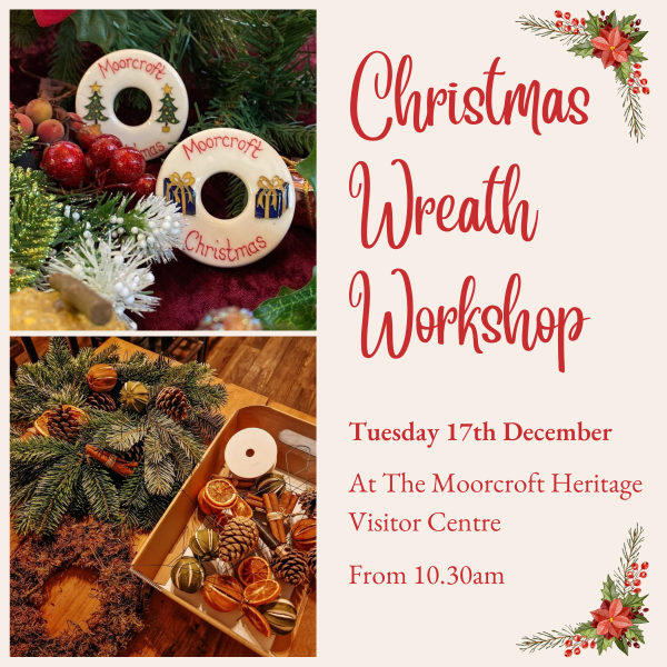 Christmas Wreath Workshop at the Heritage Visitor Centre